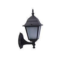 Уличный настенный светильник ARTE LAMP BREMEN A1011AL-1BK 1*60W E27 черный