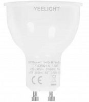 Лампа светодиодная диммируемая Yeelight GU10 4,8W 2700K прозрачная YLDP004