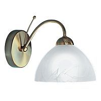 Бра Arte Lamp A4530AP-1AB MILANESE 1*40W E27 античная бронза/белый